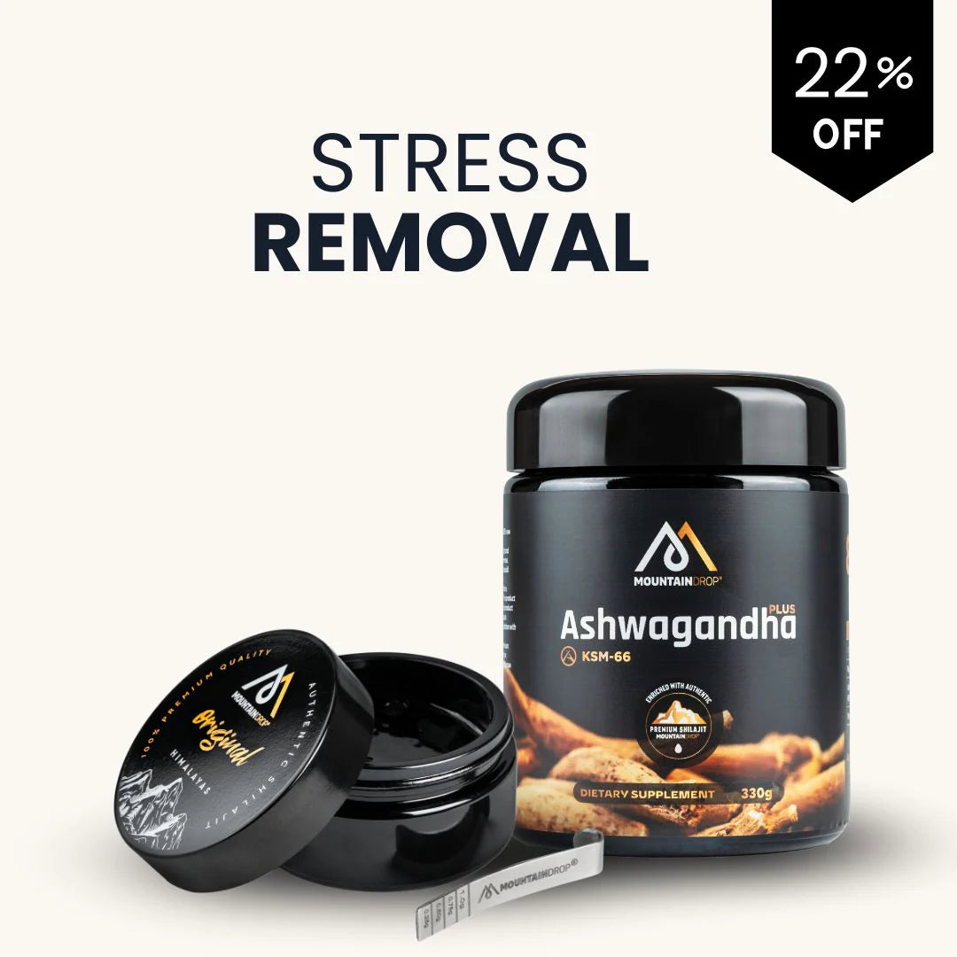 MOUNTAINDROP | Mountaindrop Ashwagandha + Shilajit 25g Bundel