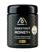 Raw Chestnut Honey - 325 gram & 100% Mumijo Shilajit - 25 gram (MOUNTAINDROP)
